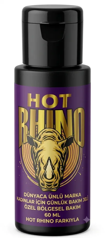 Hot Rhino Safran Aromalı Doğal Masaj Yağı 60 ml