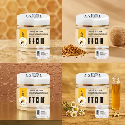 Bee Cure Arı Zehri Özlü Vücut Bakım Kremi 100 ml x4