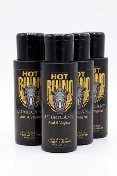 Hot Rhino Su Bazlı Kişisel Kayganlaştırıcı Jel 60 ml x 4