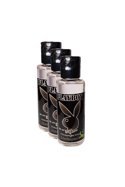 PLAYBOY Natural Masaj Yağı 50 ml x3