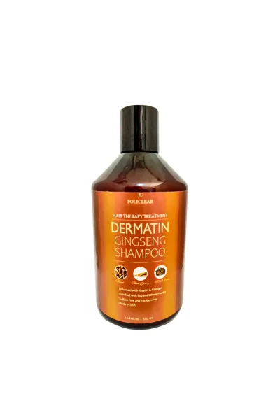Foliclear Dermatin Ginseng Keratin Kolajen Şampuan 500 ml 3 Jel Hediye