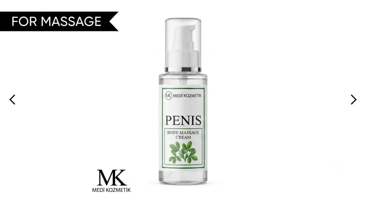 Penis Body Massage Cream 125 ML Masaj ve Vücut Bakım Kremi