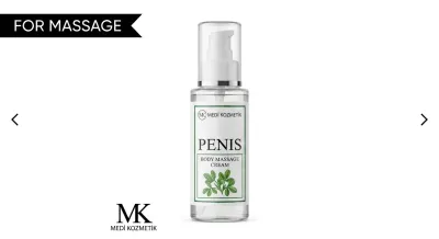 Penis Body Massage Cream 125 ml Masaj ve Vücut Bakım Kremi