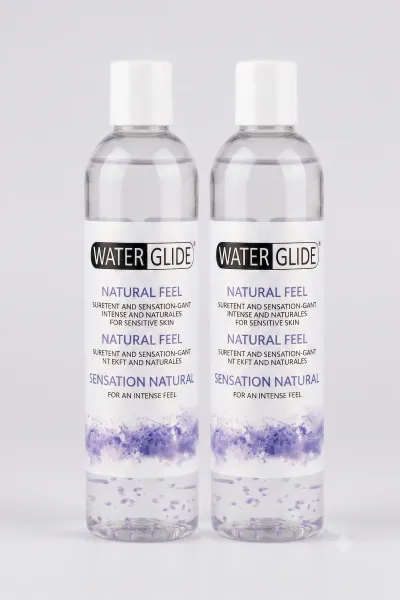 Water Glide Natural Feel Su Bazlı Kayganlaştırıcı Jel 400 ml x 2
