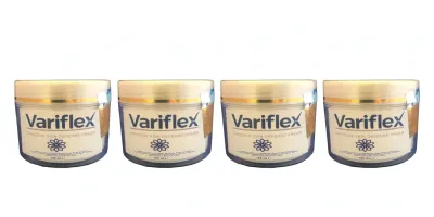 Variflex Vücut ve Bacak Bakım Kremi 100 ml x4