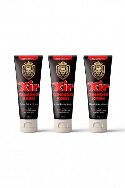Xir Red Ginseng Kişisel Bakım Kremi 50 ml 3 Adet