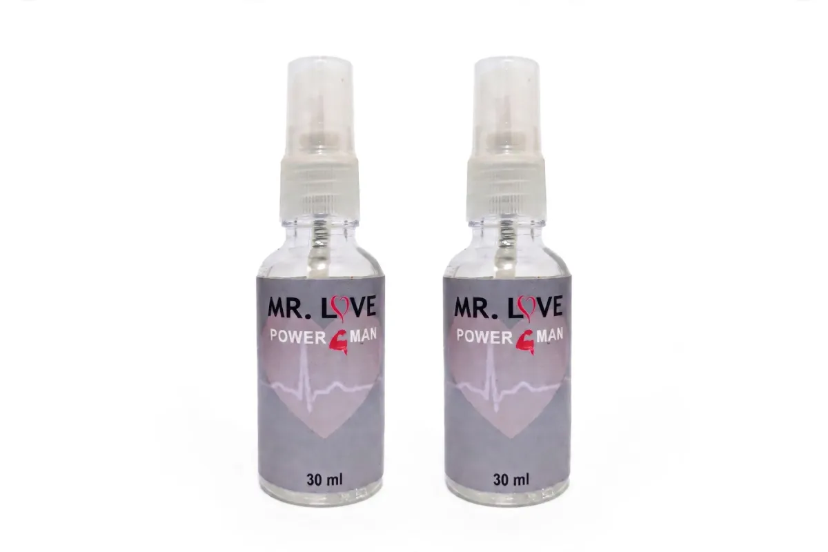Mr. Love Power Man Kozmetik Sprey 30 ml x2