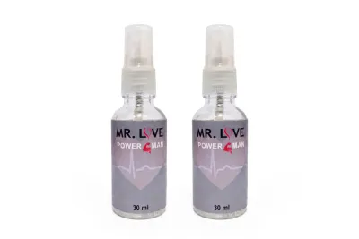 Mr. Love Power Man Kozmetik Vücut Spreyi 30 ml x 2