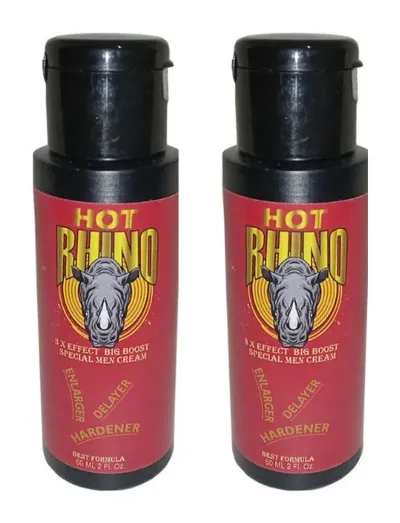 Hot Rhino Erkek Masaj Jeli 60 ml x2