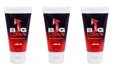 Big Lover Erkek Masaj Kremi 50 ml 3 Adet