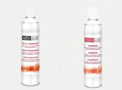 Water Glide Su Bazlı Kayganlaştırıcı Jel Seti Çilek ve Warming 2 x 400 ml