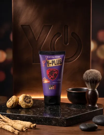 Y-Plus Erkek Masaj Kremi 50 ml L-Arginin ve Bitkisel İçerikli