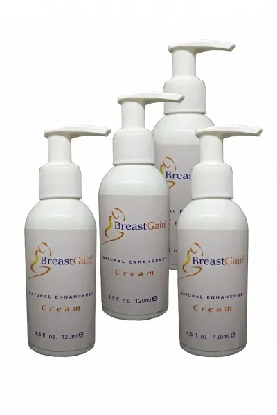 BreastGain Göğüs ve Dekolte Bakım Kremi 120 ml x 4