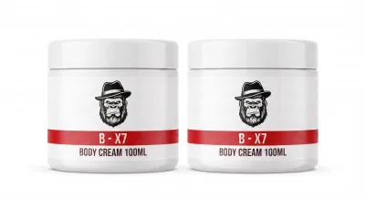 B-X7 Body Cream 100 ml Vücut Bakım Kremi 2'li Paket