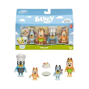 Bluey 4'lü Figür Set - Asorti