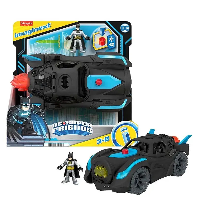 Mattel Imaginext DC Işıklı Ve Sesli Batmobil HGX96