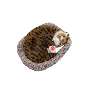 YATAN KEDİ SESLİ IŞIKLI KARNI ŞİŞEN