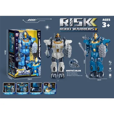 ISIKLI VE MUZIKLI ROKET ATAN ROBOT