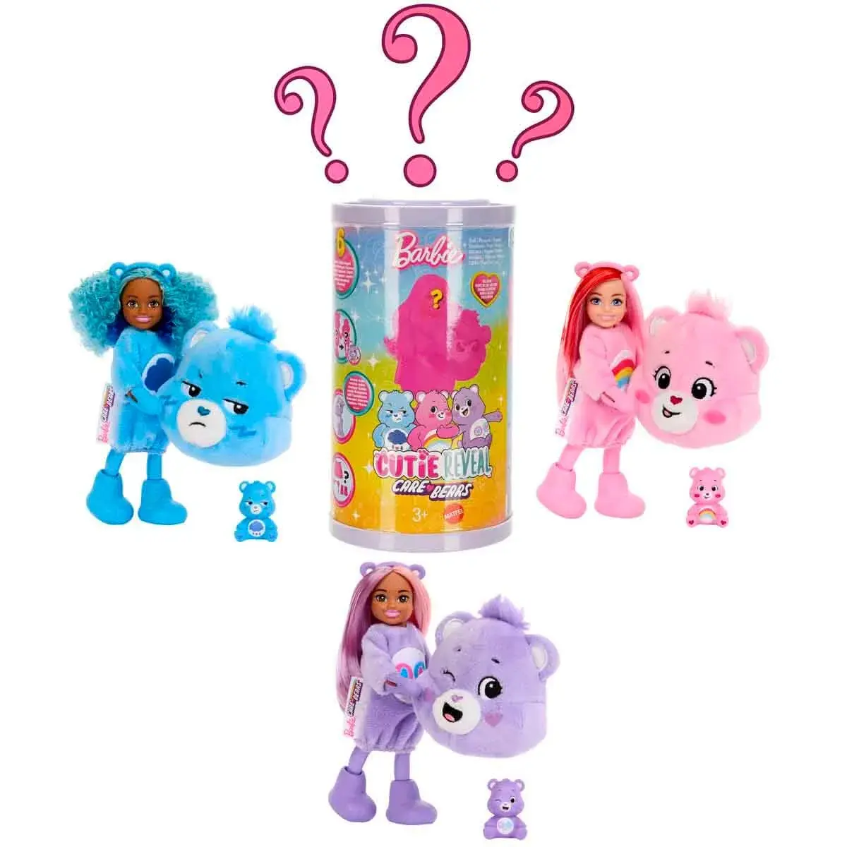 Mattel Barbie Chelsea Cutie Reveal Care Bear JCN97