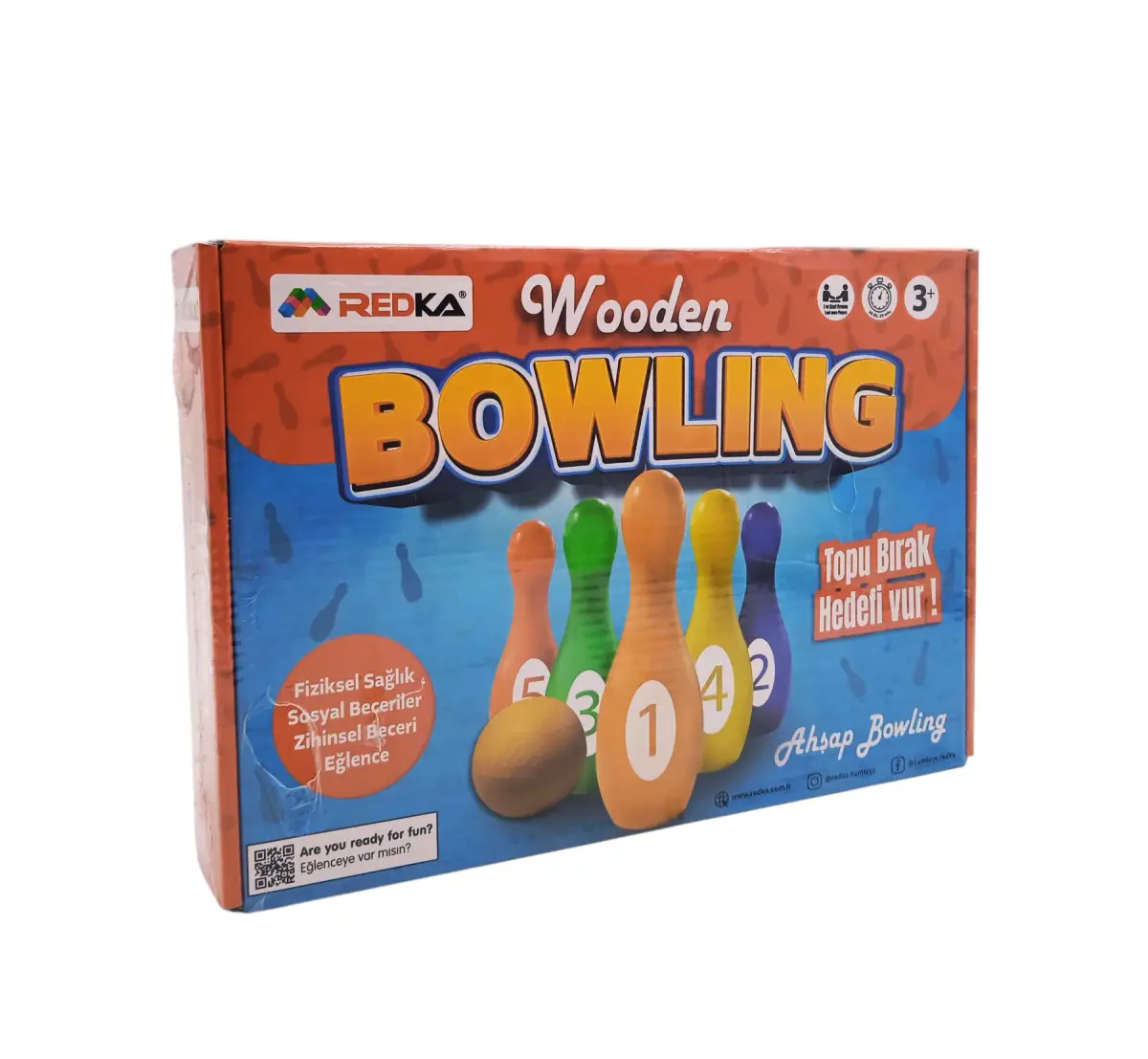 AHŞAP BOWLING OYUNU