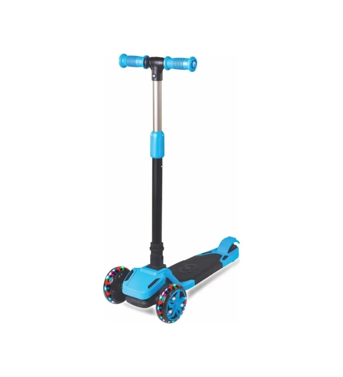 COOL WHEELS TULPAR IŞIKLI KATLANIR SCOOTER MAVİ