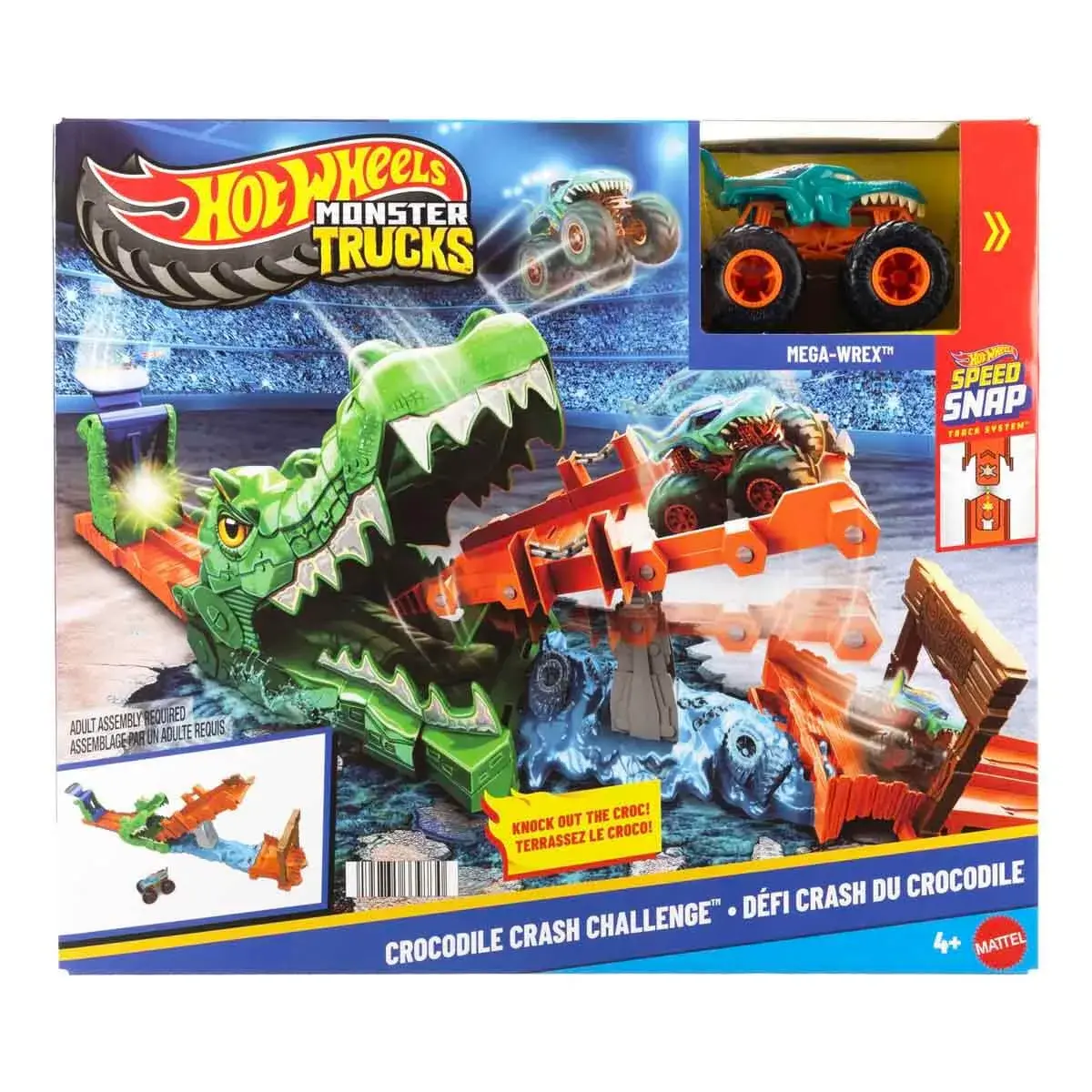 Mattel HW Monster Trucks Timsahı Devir Oyun