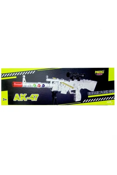 KUTULU PİLLİ IŞIKLI AK 47 TÜFEK