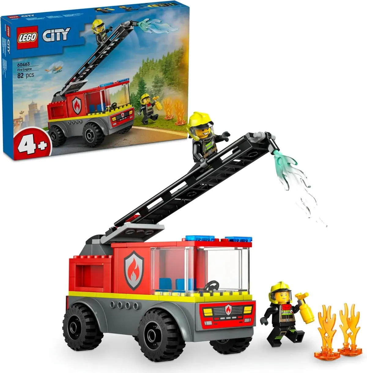 LEGO CİTY MERDİVENLİ İTFAİYE KAMYONU