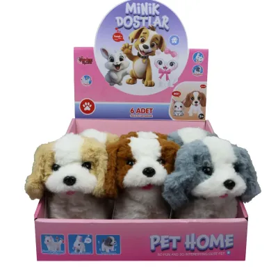 PELUŞ EVCİL KÖPEK SESLİ VE YÜRÜYEN