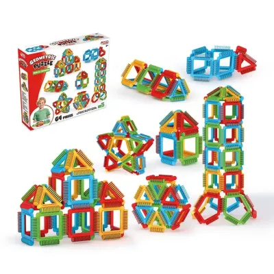 GEOMETRİK PUZZLE 64 PRÇ