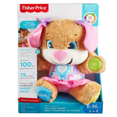 Fisher-Price® LnL Yaşa Göre Gelişim Eğitici Köpekçiğin Kız Kardeşi (Türkçe)