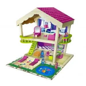 KUTUDA AHŞAP VİLLA SET