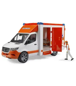 Bruder MB Sprinter Sirenli Ambulans Ve Ekibi 02676