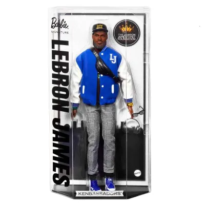 Mattel Barbie Kenbassadors Bebek LeBron James HRM
