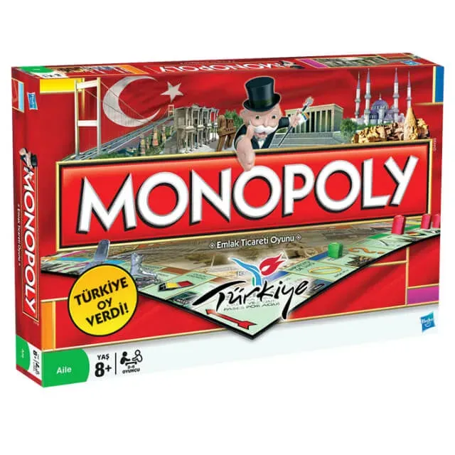Hasbro Monopoly Türkiye Aile Oyunu 01610