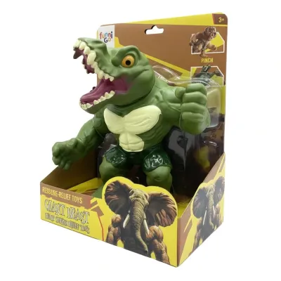 STRESS RELEIF TOY- LARGE SOFT CROCODILE