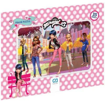 MIRACULOUS FRAME PUZZLE - 35