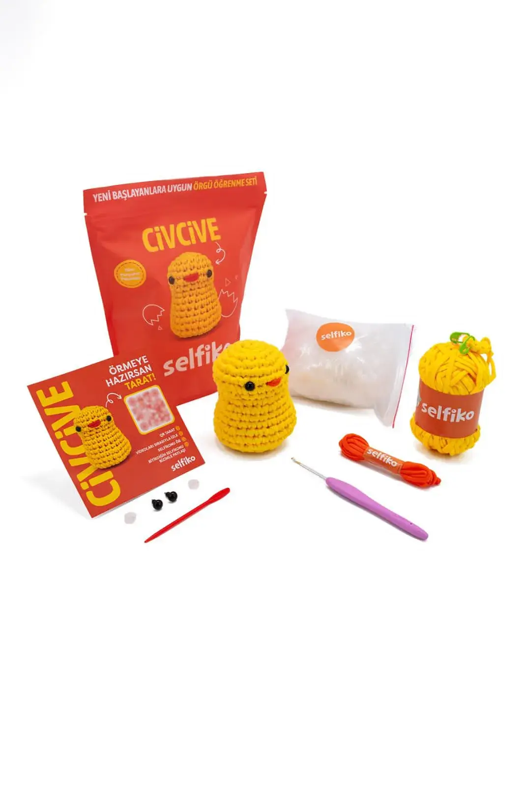 CİVCİVE ÖRGÜ İPİ SETİ