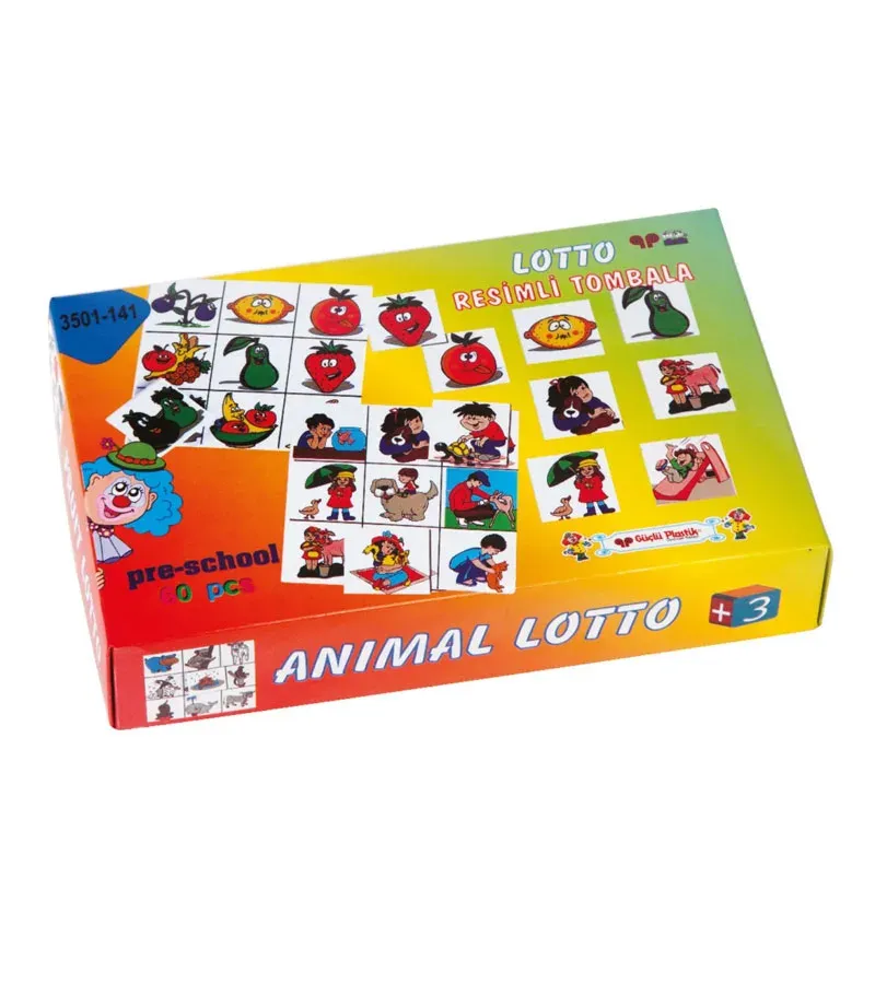 LOTTO - Resimli Tombala 60 parça