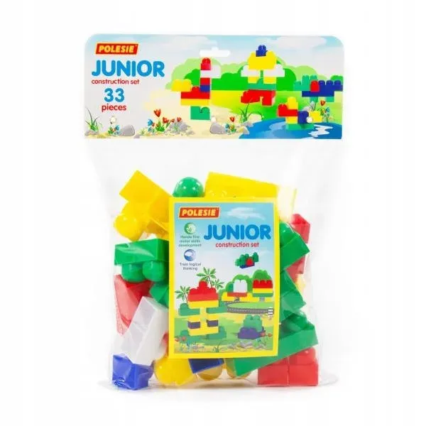Tasarım parçası Junior (33 parça) (torbada)