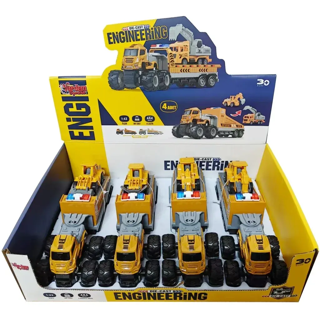 SURT. DIE-CAST INSAAT ARACLARI TASIYAN 4x4
