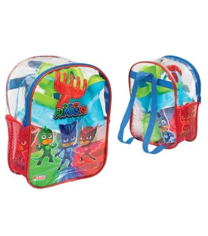 PJ MASKS RESİMLİ SIRT ÇANTALI PLAJ SET