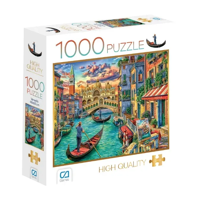 VENEDİK SOKAKLARI PUZZLE 1000