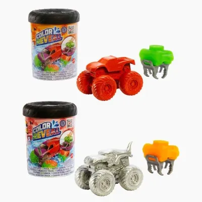 Hot Wheels Monster Trucks Color Reveal Renk Değiştiren Araçlar 2li Paket