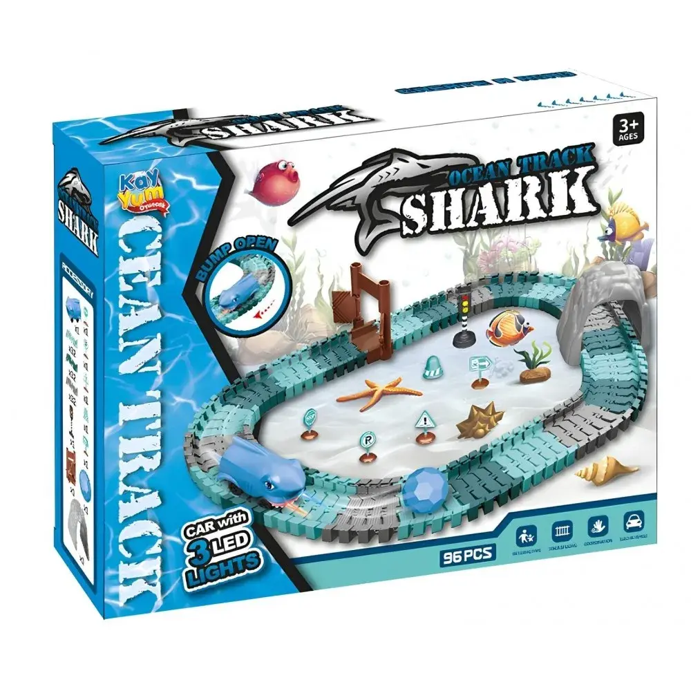 OCEAN TRACK SHARK SET 96 PARÇA