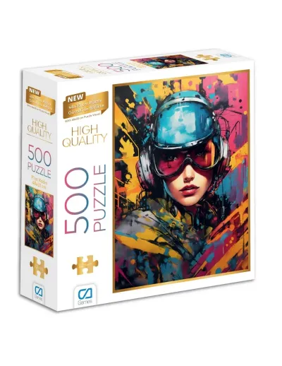 PİLOT KADIN PUZZLE 500