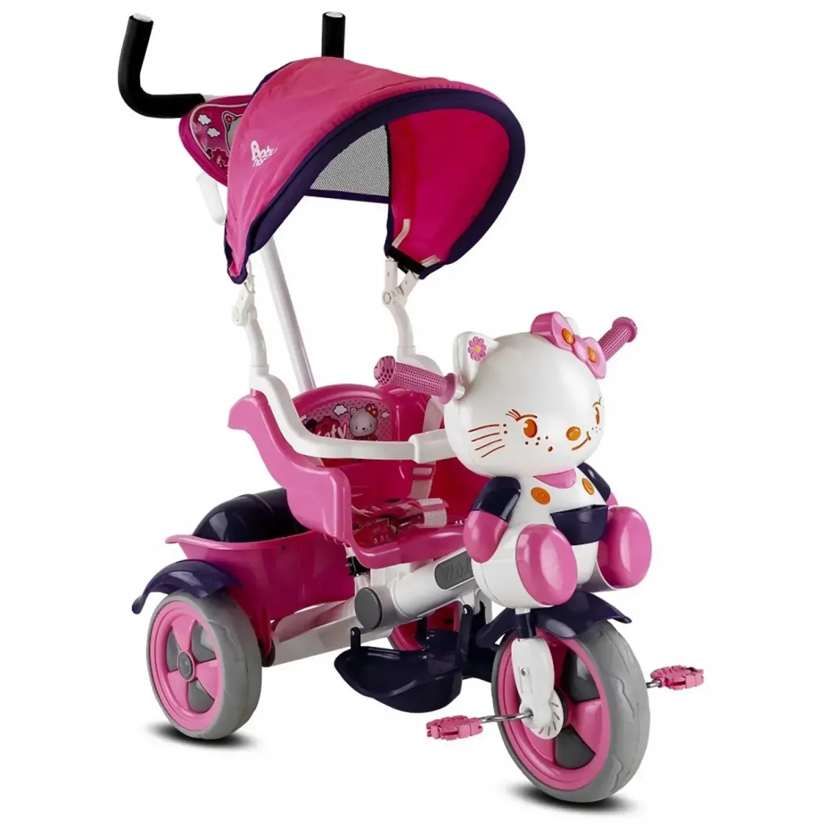 KETY ÜÇTEKER (PASTEL PEMBE GRİ
