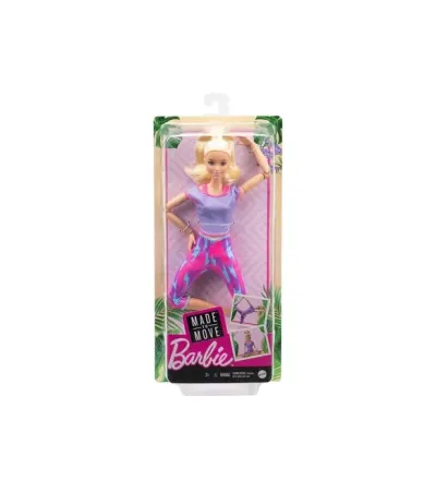 Barbie® Sonsuz Hareket™ Bebeği - Sarışın