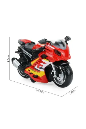 SÜRTMELİ IŞIKLI SESLİ MOTORSİKLET