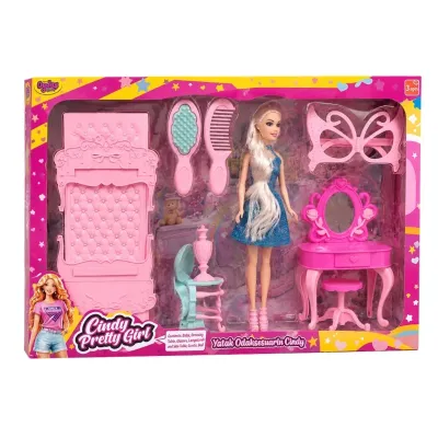 KUTUDA CINDY YATAKLI MAKYAJ MASALI SET